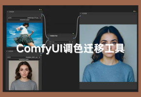 ComfyUI小插件，调色迁移工具