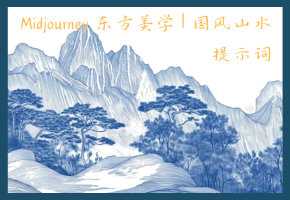 Midjourney素材：文创 | 国风 | 茶叶 包装背景图设计