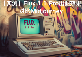 【实测】黑森林最新蓝莓模型Flux 1.1 Pro 效果对比 Midjourney V6.1