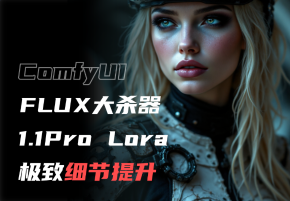 Flux 1.1 Pro Lora 极致细节提升大杀器