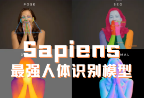 目前最强最准确的人体分割模型：Sapiens！吊打SegmentAnything