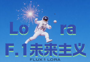 F.1模型自荐：复古水晶风格Lora，非常适合做壁纸