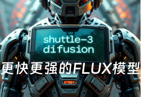 shuttle-3-diffusion模型：比Flux Dev更快更强还可商用！