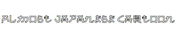 Almost Japanese Cartoon字体