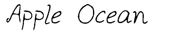 Apple Ocean字体