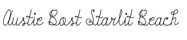 Austie Bost Starlit Beach字体