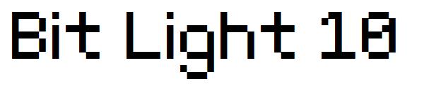 Bit Light 10字体