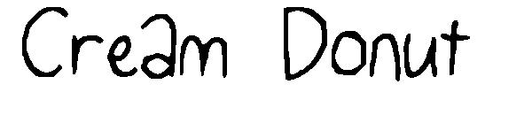 Cream Donut字体