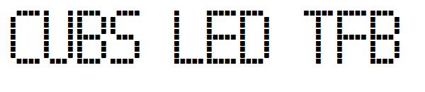 Cubs Led TFB字体