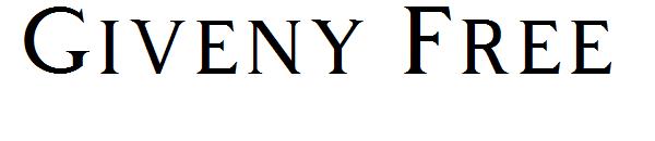 Giveny Free字体