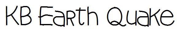 KB Earth Quake字体