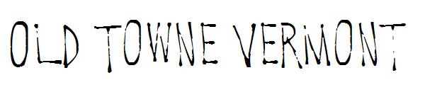 Old Towne Vermont字体