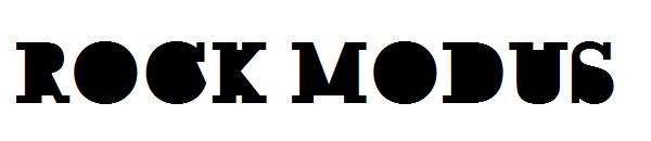 Rock Modus字体