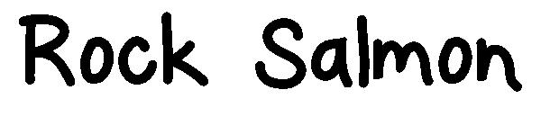 Rock Salmon字体
