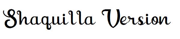Shaquilla Free Version字体