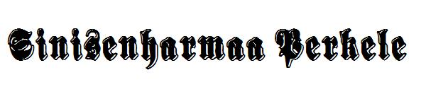 Sinisenharmaa Perkele字体