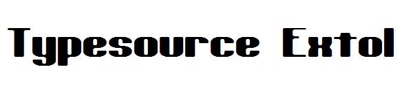 Typesource Extol字体