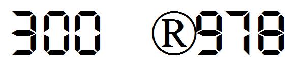 300-CAI978字体