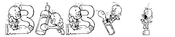 Baby !字体