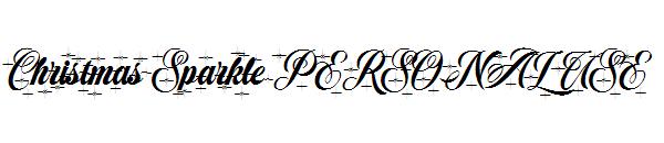 Christmas Sparkle PERSONAL USE字体