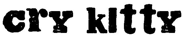Cry Kitty字体