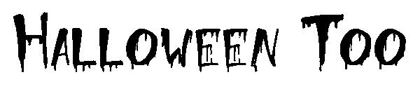 Halloween Too字体