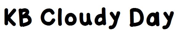 KB Cloudy Day字体