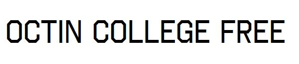 Octin College Free字体
