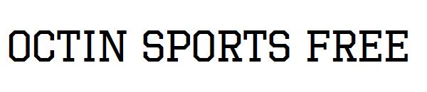 Octin Sports Free字体