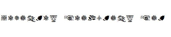 Printers Ornaments One字体