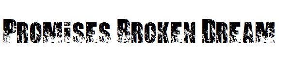 Promises Broken Dream字体
