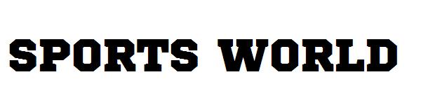 Sports World字体