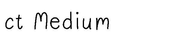 ct Medium字体
