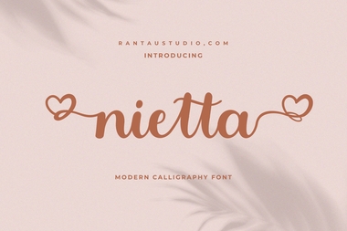 Nietta字体