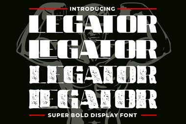 Legator texture字体