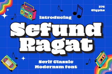 Sefund ragat字体