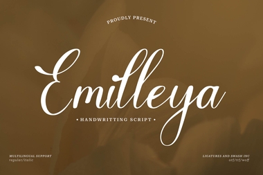 Emilleya字体