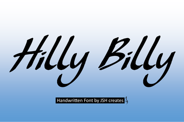 Hilly billy字体