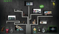 OPPO官网flash动画模板