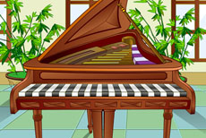 钢琴演奏flash矢量动画