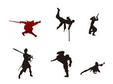 武侠人物招式flash动画