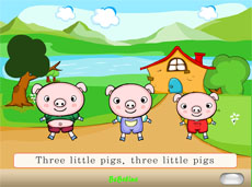 小猪学英语flash动画