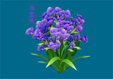 勿忘我花草flash动画