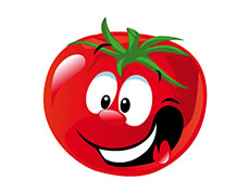 大嘴番茄眨眼flash动画