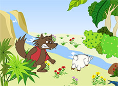 狼和小羊的故事flash动画