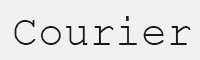 courieNew字体