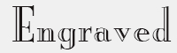 Engrared字体