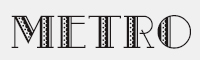 Metro-Retro-NF字体