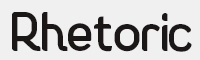 Rhetoric Bold字体