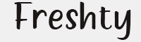 Freshty Milk Regular字体